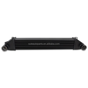 Echangeur thermique en aluminium, pour VOLVO <span class=keywords><strong>C30</strong></span> S40 V50 C70 1.6 2.0 <span class=keywords><strong>D5</strong></span>, refroidisseur avant à haut débit, noir - Product Image 2
