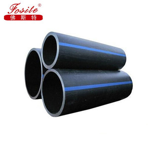 Pe 100Pe80 Sdr 11 Hdpe трубы для водоснабжения и канализации <span class=keywords><strong>4</strong></span> дюйма Труба ПНД пластиковые фитинги Черный стыковой сварки типа прайс-лист - Product Image 5