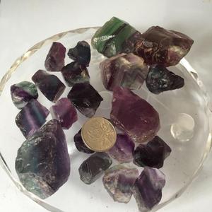 Naturale verde Fluorite grezza pietra cristallo minerale campione caduto pietra grezza <span class=keywords><strong>per</strong></span> la visualizzazione o la raccolta - Product Image 3