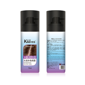 KINGYES Spray correcteur de couleur pour <span class=keywords><strong>cheveux</strong></span> gris brun foncé Magic Root Cover Up - Product Image 3