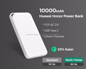 HUAWEI Original Banco de la Energía 10000mah AP08 Tipo <span class=keywords><strong>C</strong></span> Y Micro USB de Carga USB externo Portátil 10000 mah banco de potencia - Product Image 4