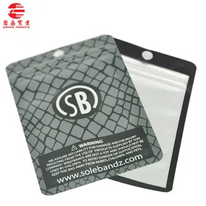 Factory Plastic USB Data Line Zipper Pouches/Foil Zip Bags