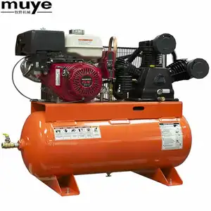 Hava kompresörü benzinli tip GS13-4240 ile 100L tankı Benzinli motor benzinli hava kompresörü iyi fiyat