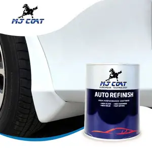 Good Covering Silver Gray Metallic Car Paint for Car 1K Topcoat Basecoat Hardener Auto Paint Refinish Repair