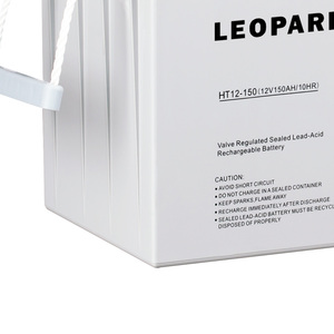 Batterie solaire au plomb scellée par batterie au gel AGM à cycle profond de 12V 150ah pour le stockage et l'éclairage d'énergie d'UPS Meilleur prix! - Product Image 5