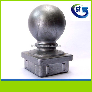 Capuchons de poteau de clôture ronds en aluminium décoratifs carrés de <span class=keywords><strong>50x50</strong></span>, 65x65 - Product Image 3