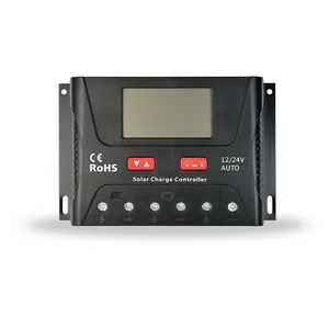 12V PWM 30A solar controller with LCD display