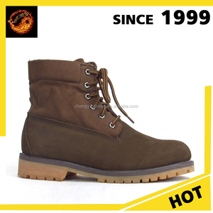Chine gros de haute qualité travail en cuir Nubuck hommes cheville bottes chaussures de sécurité rocklander prix - Product Image 1