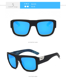 D720 DUBERY alta calidad UV400 gafas de sol deportivas hombres nueva moda rectángulo esquí gafas de sol polarizadas CON ESTUCHE - Product Image 6