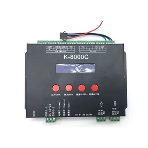 SD card K-8000C Digital programming article LED lights controller