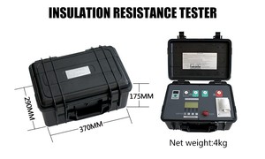 Électrique Kit D'essai de Mesure de La Résistance D'isolement Haute Tension Numérique 15KV Mégohmmètre - Product Image 6