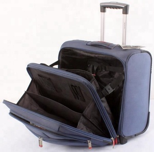 Vali Máy Bay Nhỏ Thiết Kế 16 Inch Xe Đẩy Du Lịch Công Sở Túi Lăn Mềm Mang Theo Cabin Túi Đựng Máy Tính Xách Tay Spinner Có Bánh Xe - Product Image 3