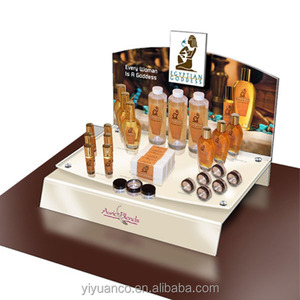สีที่กำหนดเองนำโฆษณาอะคริลิแต่งหน้าน้ำหอมยืนแสดงสำหรับตู้โชว์ - Product Image 4