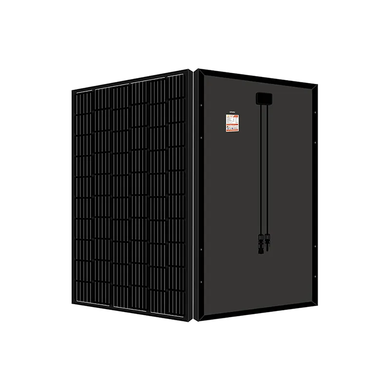 Europäischen lager lager panels voller schwarz rahmen fliesen dach mono 290w 300watt 310watt wasser gekühlt solar panel alle schwarz