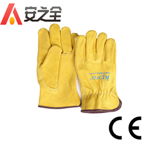 De cuero puro de seguridad eléctrica resistente al frío guantes de trabajo - Product Image 2