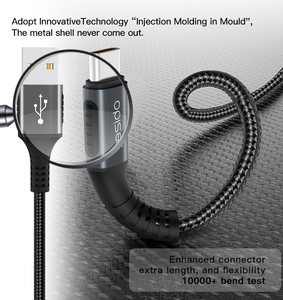 Stampaggio ad iniezione 1.2 M Tipo di Carica Veloce C Cavo di Dati di Controllo di qualità di Ricarica 4A 5A Cavo Usb - Product Image 5