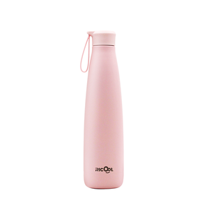 Fabbrica all'ingrosso Custom 17oz 500 ml vernice <span class=keywords><strong>di</strong></span> gomma in acciaio inox piccola bocca termo Sport bottiglie <span class=keywords><strong>di</strong></span> <span class=keywords><strong>acqua</strong></span> da mensa bottiglie sottovuoto - Product Image 4