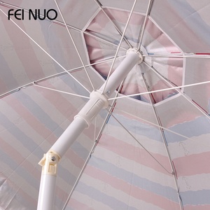 <span class=keywords><strong>Parasol</strong></span> <span class=keywords><strong>pliable</strong></span> et portable à rayures pour jardin, parapluie de <span class=keywords><strong>plage</strong></span>, impression professionnelle, nouveau design, - Product Image 1