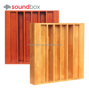 Home Studio <strong>2D</strong> Acoustics <strong>Diffuser</strong> Model Design Rubber Oak Wood N8 Recording Wholesale Interior Decoration <strong>QRD</strong> <strong>Acoustic</strong> Panels 3D - Product Image 3