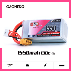GAONENG GNB 4S 1550MAH 14.8V 130C XT60LiPoバッテリーブラシレスFPVレーシングドローン1500MAH - Product Image 2