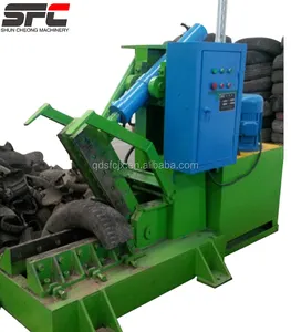 Quality Assurance Full Automatic Waste tire recycle crushers shredding rubber machine