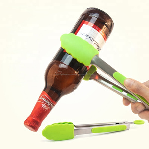 Résistant À la chaleur Cuisine Utiliser <span class=keywords><strong>Silicone</strong></span> BARBECUE Grill <span class=keywords><strong>Pain</strong></span> Pinces Clip - Product Image 4
