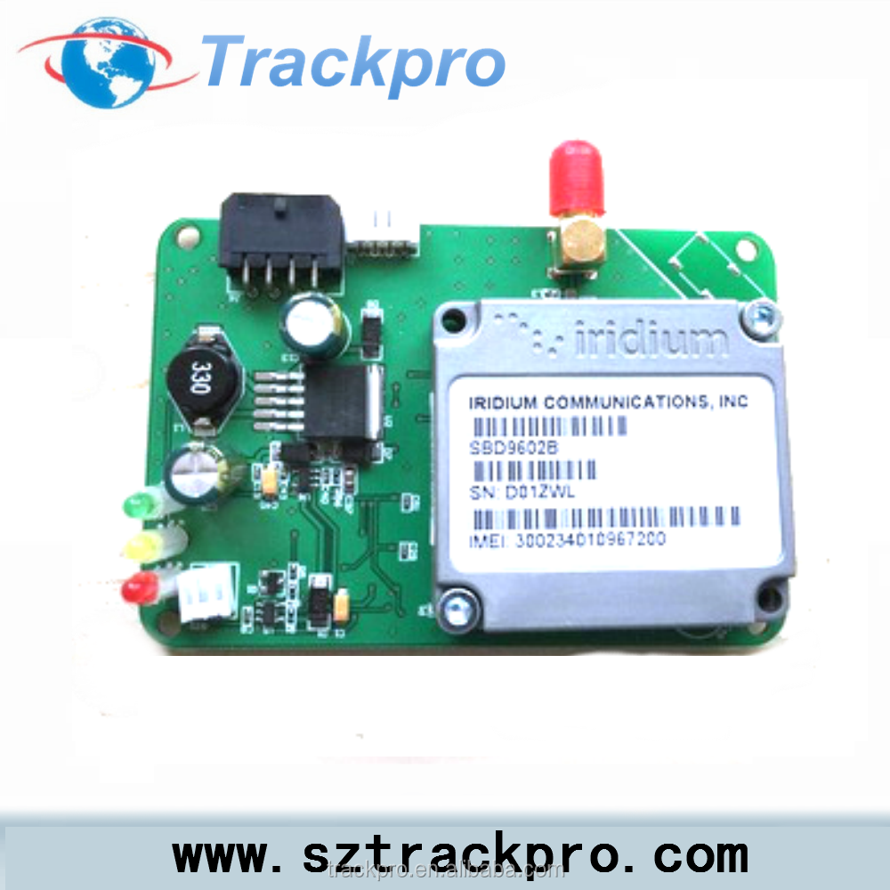 Iridio satélite GPS tracker GPRS dual-mode, funciona incluso sin GSM gsm gprs tracker gps