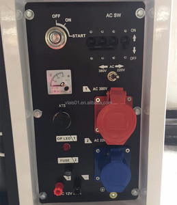 Quảng Châu Nhà Sản Xuất Xách Tay 7kw Siêu Im Lặng Thế Hệ 8.5kva Máy Phát Điện Động Cơ Diesel Genset Với Giá - Product Image 2