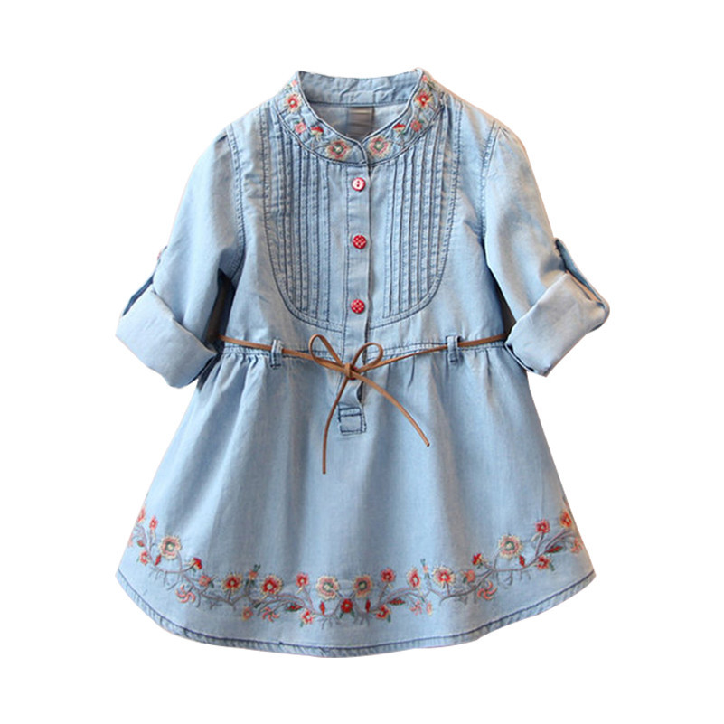 jeans frock for girl