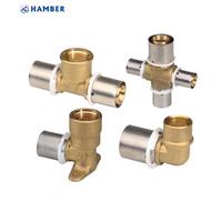 Kalde – raccords de tuyaux pex HAMBER-80154, raccords de plomberie en cuivre pour tuyaux pex