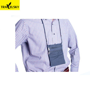 Travelsky <strong>Personalised</strong> Polyester Portable Anti-theft Travel Neck Organizer <strong>Wallet</strong> - Product Image 5