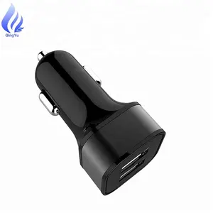 Car Charging Accessories Dual Usb Car Charger Adapter 2 Usb Port 2.1A Smart Car Charger For Iphone Mobile Phone