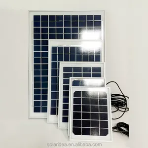Alta calidad y eficiencia solar idea de fabricación de fábrica 3,7 v panel solar