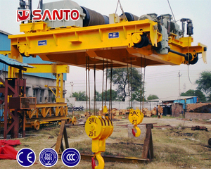 Grúa puente de alta resistencia, doble viga, 25 toneladas con carrito eléctrico - Product Image 6