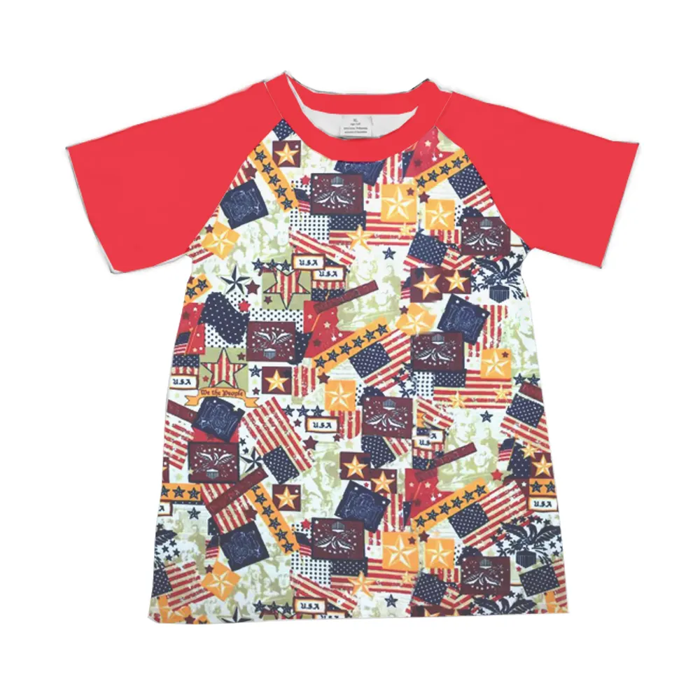 थोक वस्त्र 2018 बच्चा लड़का कपड़े बच्चों बच्चों लड़का खेल टी शर्ट