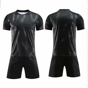 Nuovo Design mimetico nero sublimazione uniforme da <span class=keywords><strong>calcio</strong></span> - Product Image 5