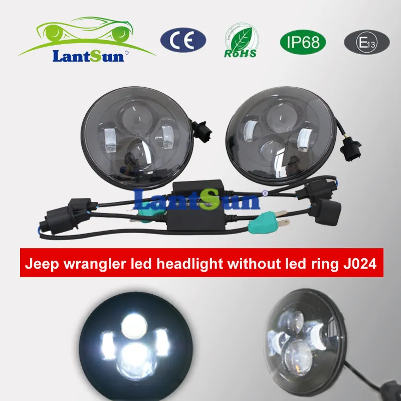 Jeep wrangler 7''for G3 LEVOU farol, sem anel de LED