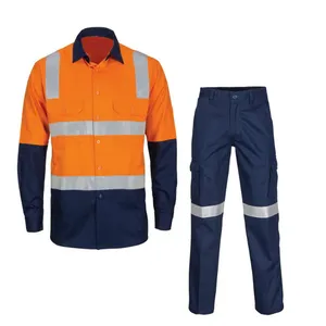 Electrical safety suit/High visibility waterproof suits with safety shirts and safety pants