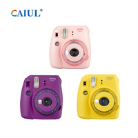 Chiaro Accenti Serie Fujifilm Instax Mini Macchina Fotografica Della Pellicola 9 Istante Viola/Giallo/Rosa
