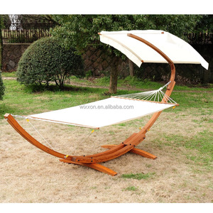 <span class=keywords><strong>Hamac</strong></span> de jardin KD Design Swing <span class=keywords><strong>avec</strong></span> auvent solide en bois et support - Product Image 2