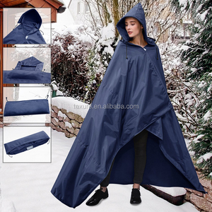 Manta con capucha para exteriores, 4 en 1, para todo uso, cojín para estadio, Poncho para lluvia - Product Image 1
