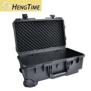 Large Plastic Waterproof Boxes Waterproof Equipment Case Wheels Wheeled Tool Case Hard Plastic Flight Case