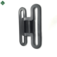 Boucles de fermoir de ceinture en alliage de zinc ou en fer personnalisées pièces de boucle de ceinture tactique à insertion métallique