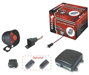 Système d'alarme <span class=keywords><strong>de</strong></span> voiture amélioré avec <span class=keywords><strong>capteur</strong></span> ultrasonique ou <span class=keywords><strong>capteur</strong></span> <span class=keywords><strong>de</strong></span> <span class=keywords><strong>choc</strong></span> en option - Product Image 1