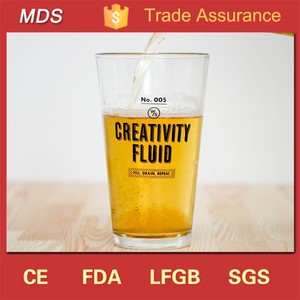 Customized logo engraving alcohol beer glass buy online - Product Image 4