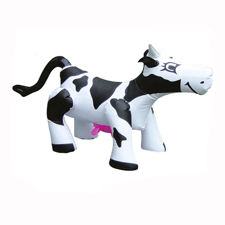 Vache gonflable pour la publicité, jouet vache à lait