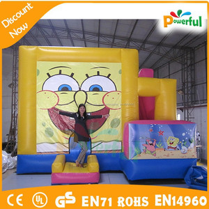 Cheap inflatable amusing SpongeBob home, Castle jumping - Product Image 2