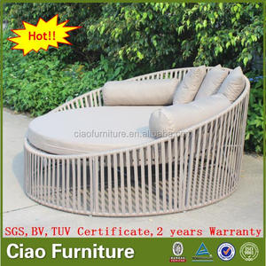En plein air <span class=keywords><strong>transat</strong></span> tissu en plein air <span class=keywords><strong>jardin</strong></span> canapé lit <span class=keywords><strong>rond</strong></span> - Product Image 4
