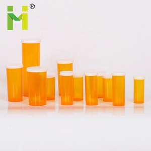 Viales de plástico transparente para farmacia, tapa a presión fácil de abrir - Product Image 4