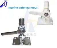 Thép không gỉ bốn chiều ratchet thiết kế marine antenna lắp phần cứng cho marine antenna mast